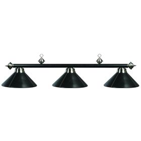 3 LT-54" BILLIARD LIGHT-LEATHER/BLACK