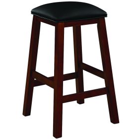 SQUARE BACKLESS BARSTOOL - ENGLISH TUDOR