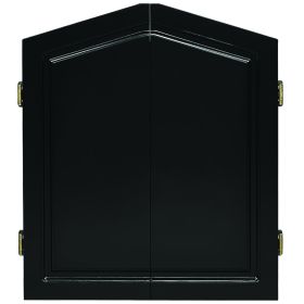 DARTBOARD CABINET-BLACK