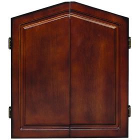 DARTBOARD CABINET-CHESTNUT