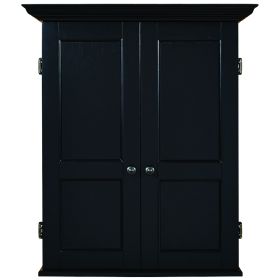 DARTBOARD CABINET SQUARE - BLACK