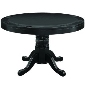 48" GAME TABLE - BLACK