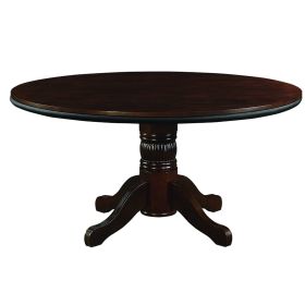 60" 2 IN 1 GAME TABLE - CAPPUCCINO