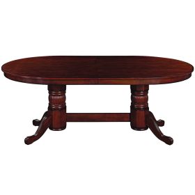 84" TEXAS HOLD'EM GAME TABLE - CHESTNUT