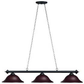 60" MARSEILLES LAMP BURGANDY