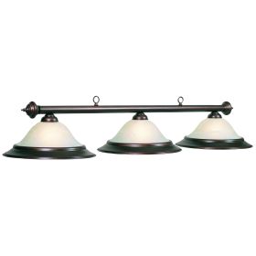 60" 3 LT BILLIARD LIGHT-OLD BROWN