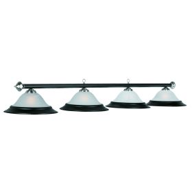 82" 4 LT BILLIARD LIGHT-MATTE BLACK/ST