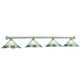 82" 4 LT BILLIARD LIGHT-STAINLESS