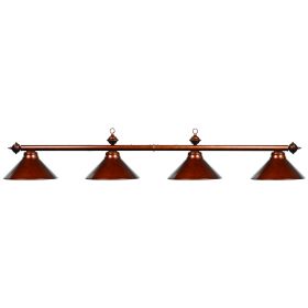 78" 4 LT BILLIARD LIGHT-CHESTNUT