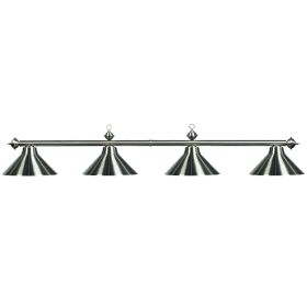 78" 4 LT BILLIARD LIGHT-STAINLESS