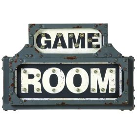 METAL SIGN-GAME ROOM