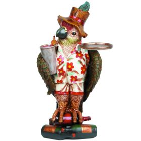 PARROT WAITER-16"H