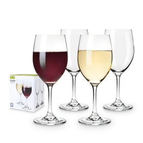 Taste Set of 4 Red And White Tasting Glass by True