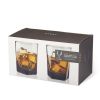 Smoke Double Old Fashioned Glasses by Viski