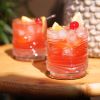 Pacific Crystal Tiki Lowball Tumblers Viski