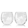 Globe Whiskey Tumblers by Viski