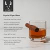 Raye Crystal Cigar Glass Viski