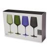 Reserve Nouveau Crystal Wine Glasses in Seaside Viski