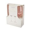 Rose Crystal White Wine Glass Set by Twine