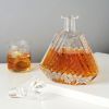 Admiral Crystal Irish-Cut Whiskey Decanter Viski