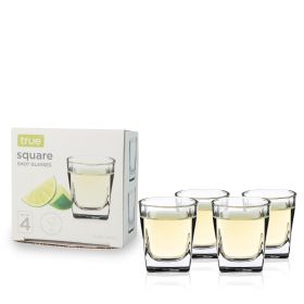 Square Shot Glasses Set of 4 by True