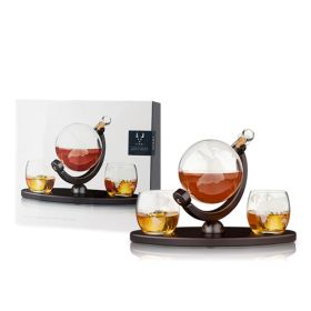 Globe Decanter & Whiskey Tumblers Set by Viski