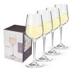 Reserve Inez Crystal Chardonnay Glasses By Viski (set of 4)