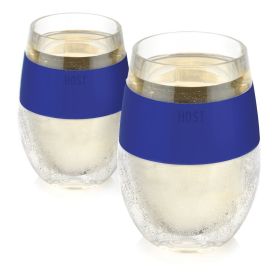 Wine FREEZE in Blue (set of 2) by HOST