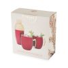 Red Mule Mug & Cocktail Shaker Gift Set by Twine Living (Set of 3)