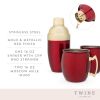 Red Mule Mug & Cocktail Shaker Gift Set by Twine Living (Set of 3)