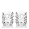 Pacific Crystal Tiki Lowball Tumblers Viski