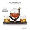 Globe Decanter & Whiskey Tumblers Set by Viski