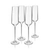 Reserve Inez Crystal Flute Glasses By Viski (set of 4)