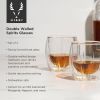 Double Walled Spirits Glasses Viski