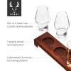 Raye Crystal Spirits Tasting Glass Flight Viski