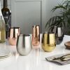 Copper Stemless Champagne Flutes by Viski