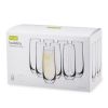 Stemless Champagne Flutes by True Set of 8