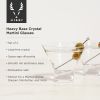 Heavy Base Crystal Martini Glasses by Viski