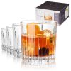 Reserve Milo Crystal Rocks Glasses By Viski (set of 4)