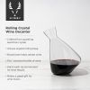 Rolling Crystal Wine Decanter by Viski