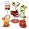 Meridian Crystal Martini Glasses Viski