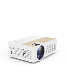 Home Mini Portable Projector Smart Phone With Screen (Option: Champagne gold-UK)