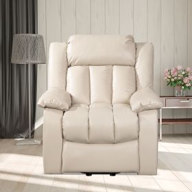 Lehboson Lift Chair Recliners, Electric Power Recliner Chair Sofa for Elderly, (Common, Beige) (Color: as Pic)