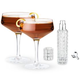 Viski martini Kit (Material: Glass, Color: Clear)